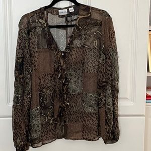 Chico's Shear Blouse
